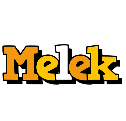Melek cartoon logo