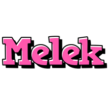 Melek girlish logo