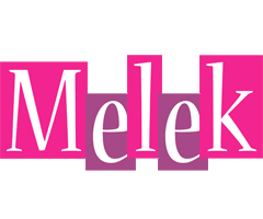 Melek whine logo