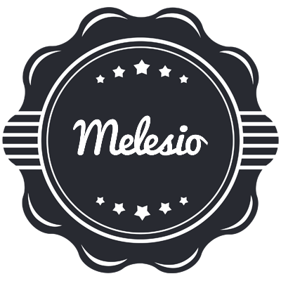 Melesio badge logo