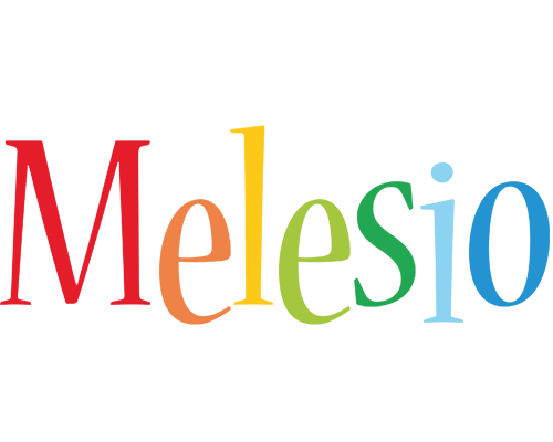 Melesio birthday logo