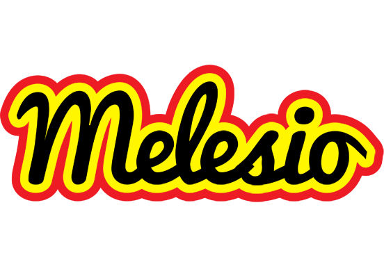 Melesio flaming logo