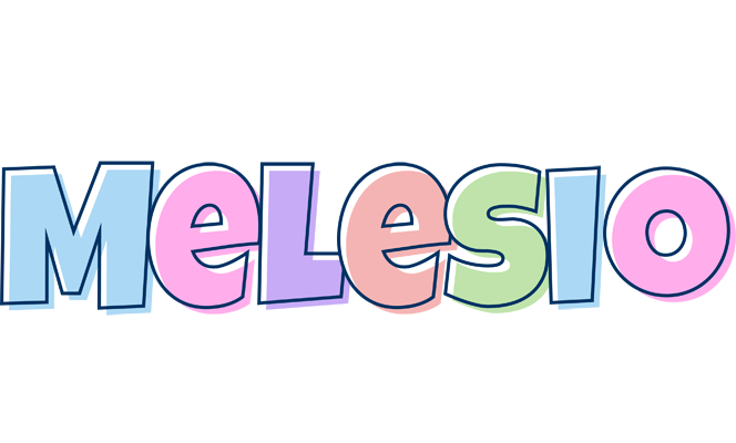 Melesio pastel logo