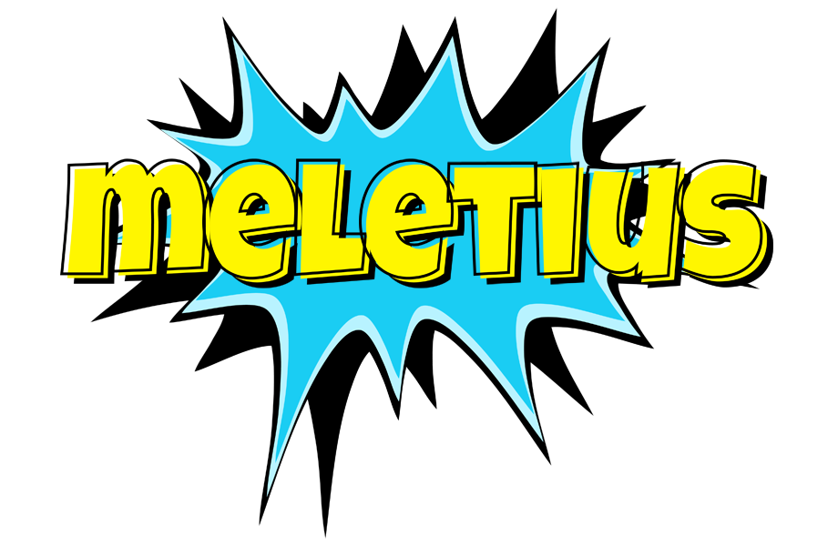Meletius amazing logo