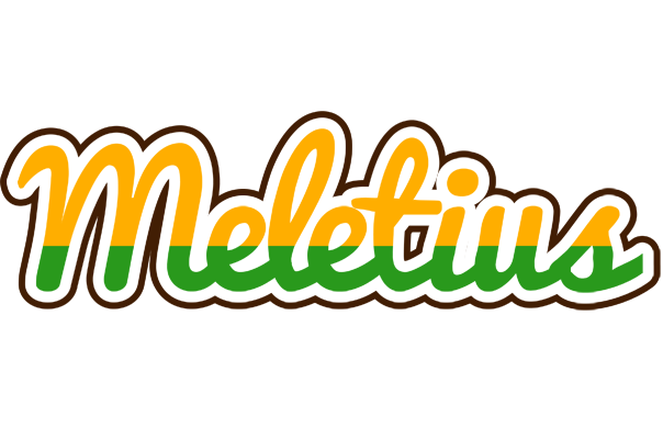Meletius banana logo