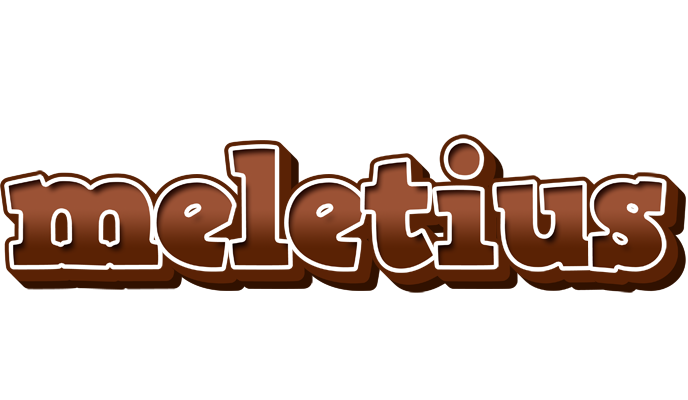 Meletius brownie logo