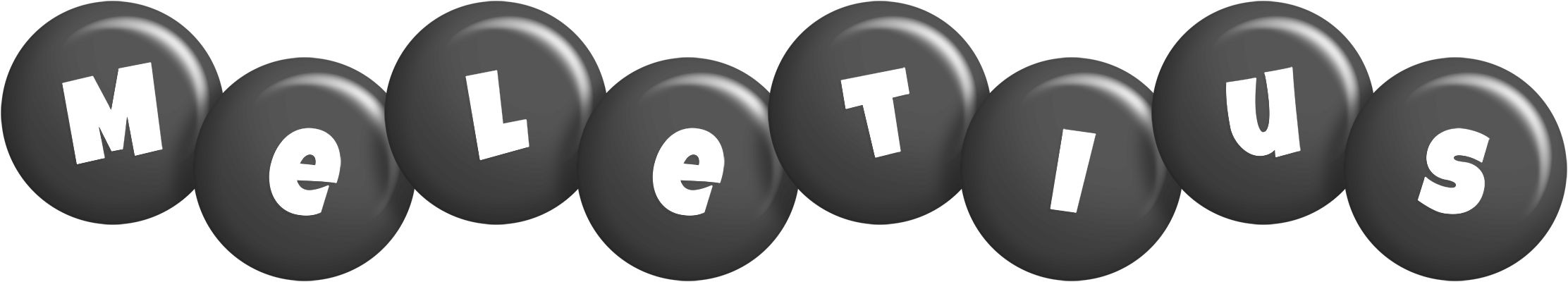 Meletius candy-black logo