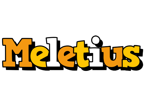 Meletius cartoon logo