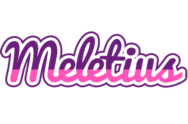 Meletius cheerful logo