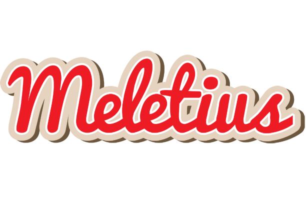 Meletius chocolate logo