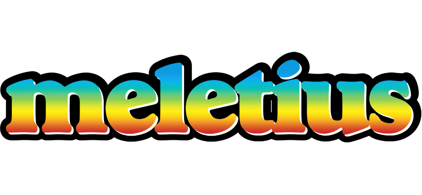 Meletius color logo