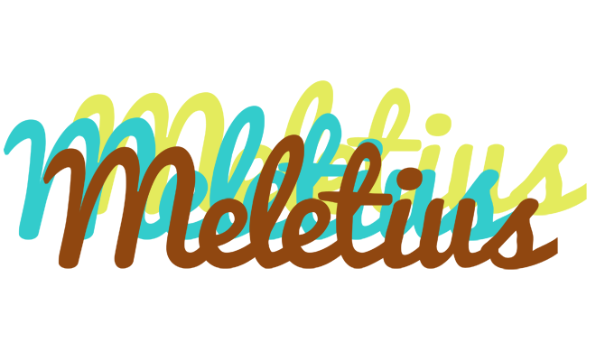 Meletius cupcake logo