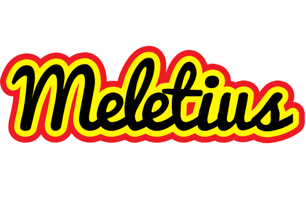 Meletius flaming logo