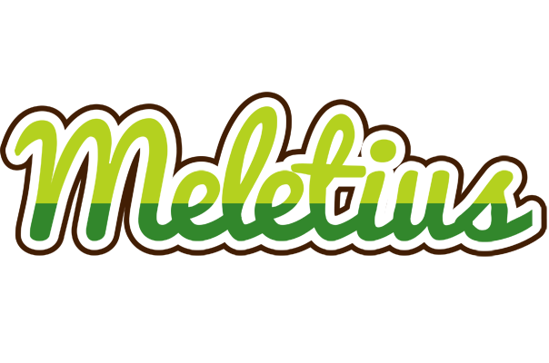 Meletius golfing logo