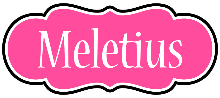 Meletius invitation logo