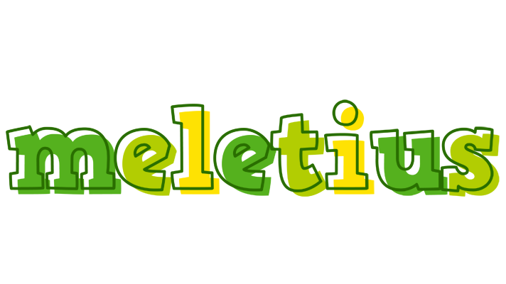 Meletius juice logo