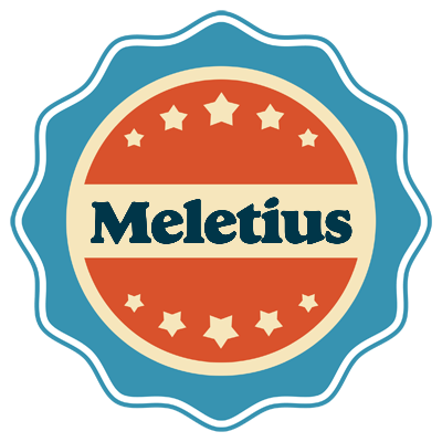 Meletius labels logo
