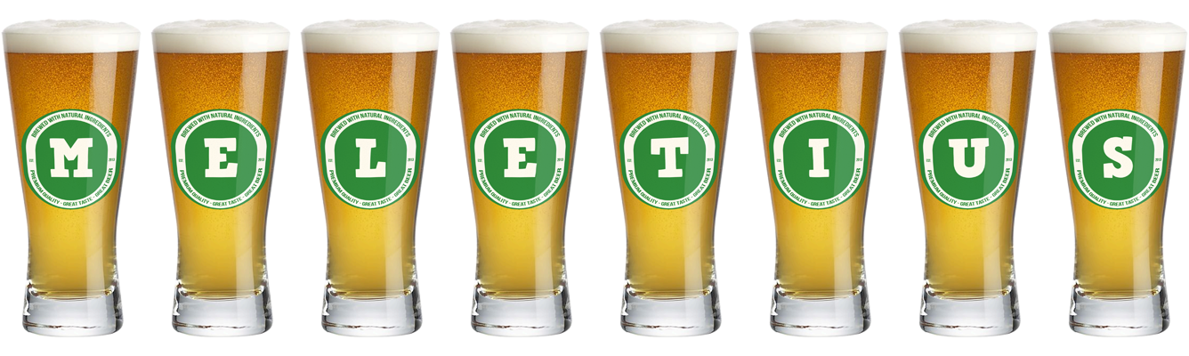 Meletius lager logo