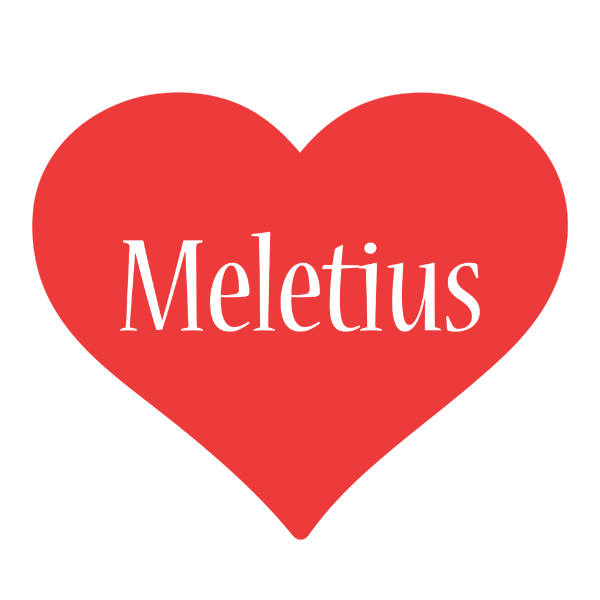 Meletius love logo