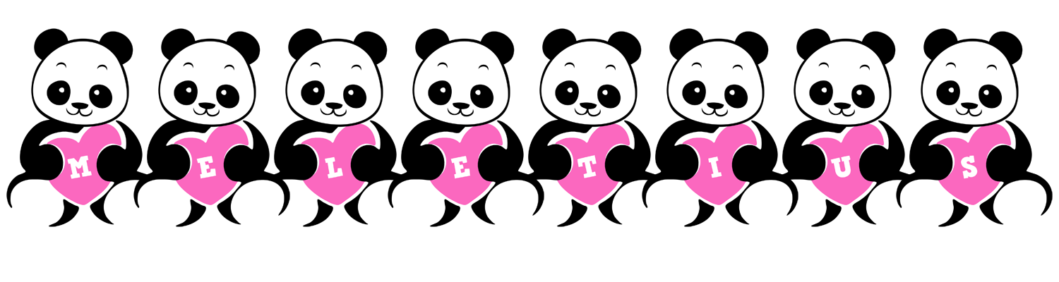 Meletius love-panda logo