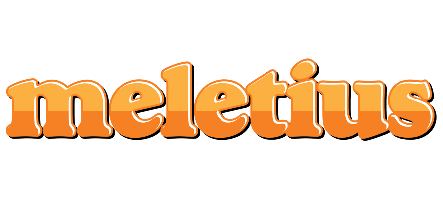 Meletius orange logo