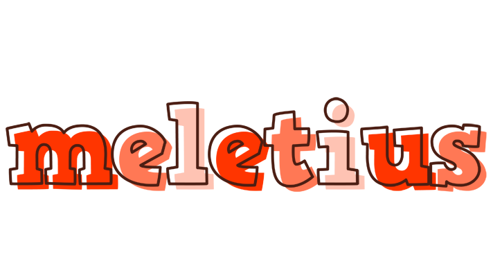 Meletius paint logo