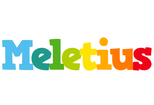 Meletius rainbows logo