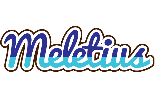 Meletius raining logo