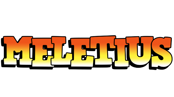 Meletius sunset logo