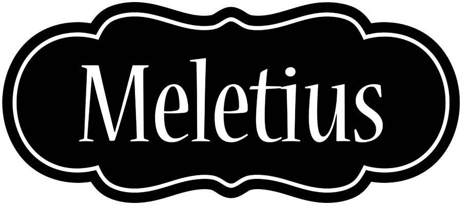 Meletius welcome logo