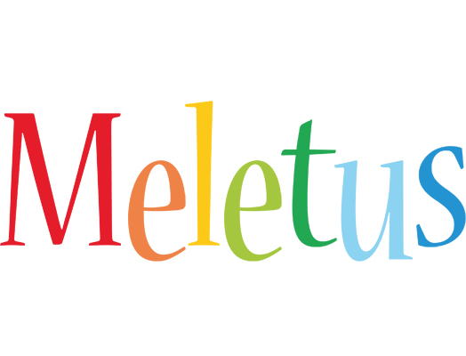 Meletus birthday logo