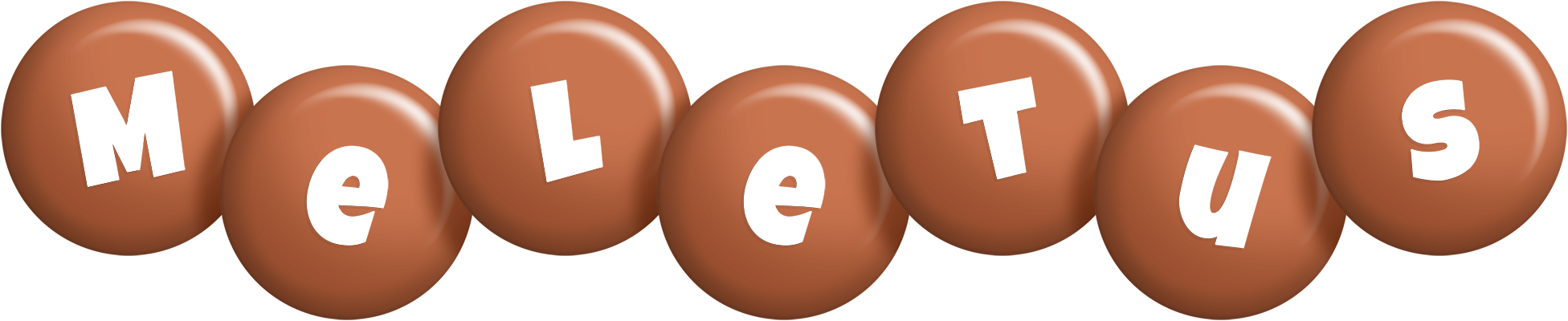Meletus candy-brown logo