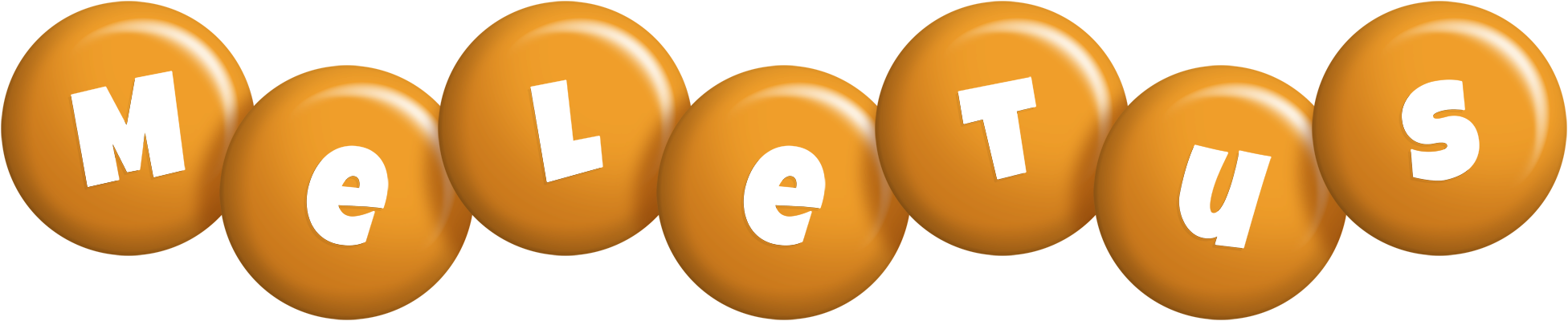 Meletus candy-orange logo