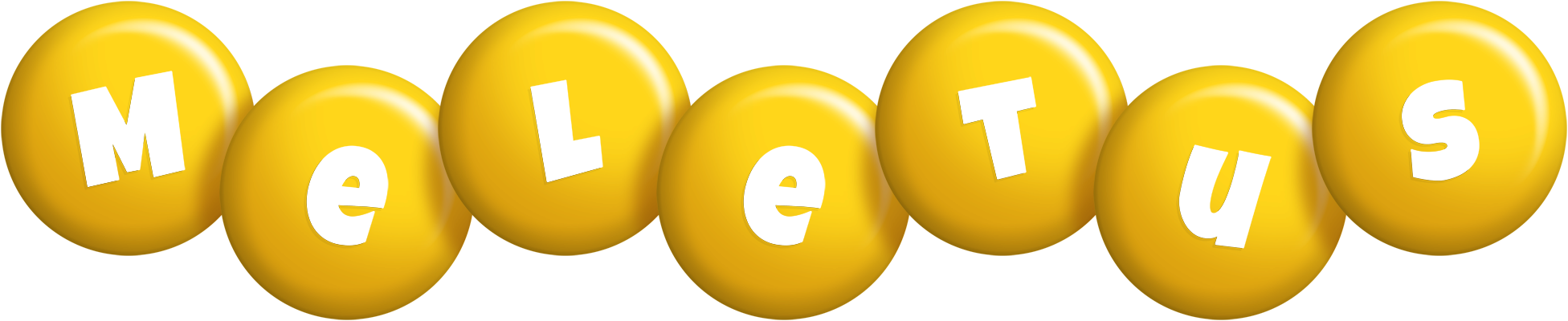 Meletus candy-yellow logo