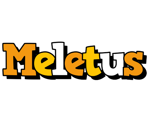 Meletus cartoon logo
