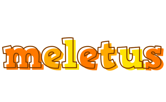 Meletus desert logo