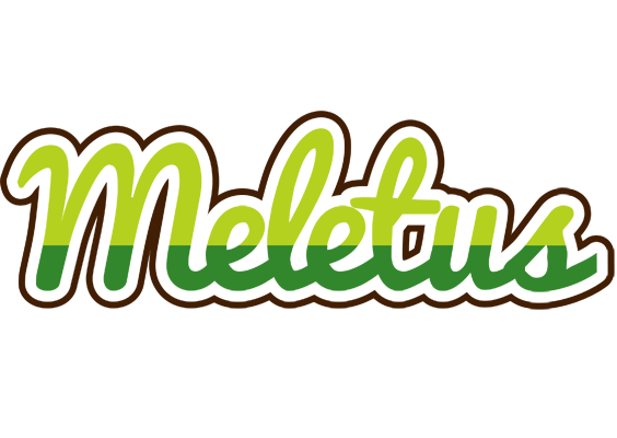 Meletus golfing logo