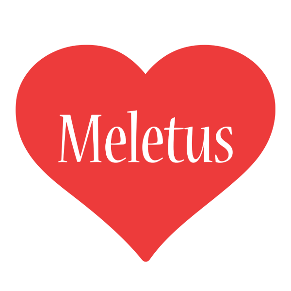 Meletus love logo