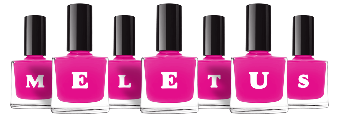 Meletus nails logo