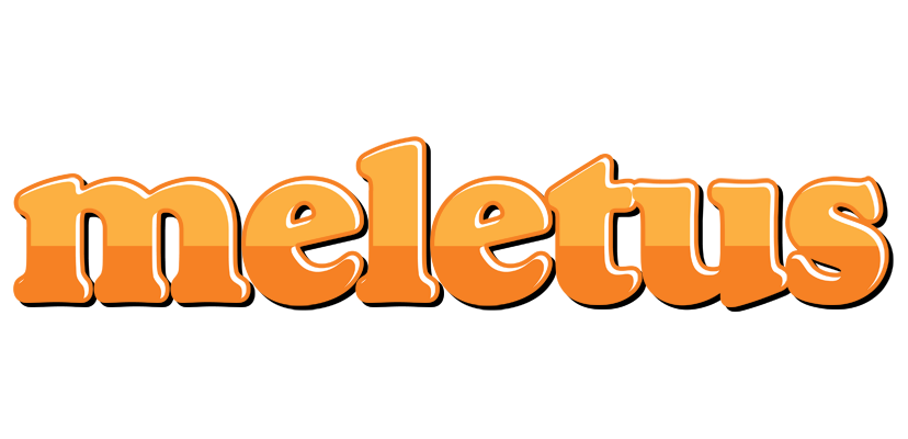 Meletus orange logo