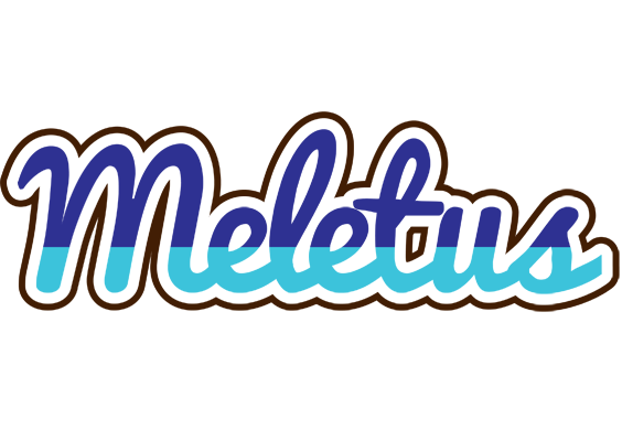 Meletus raining logo