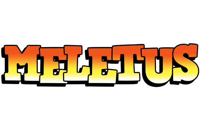 Meletus sunset logo