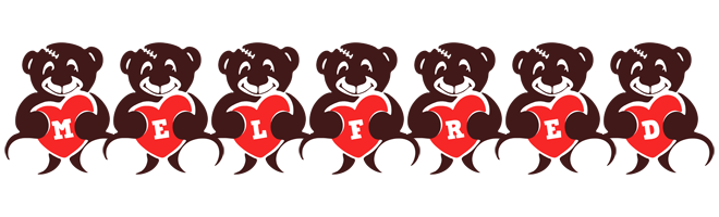 Melfred bear logo