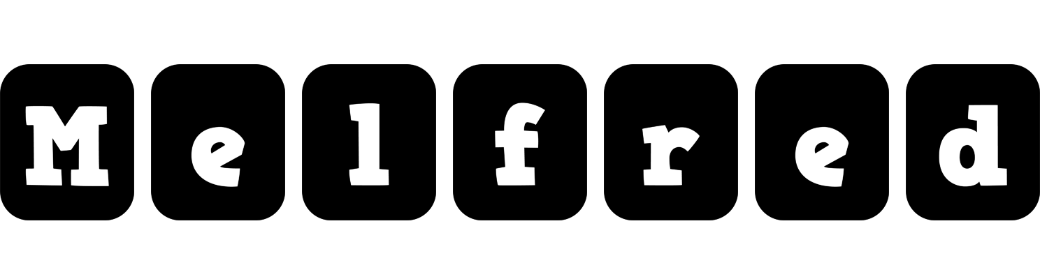 Melfred box logo