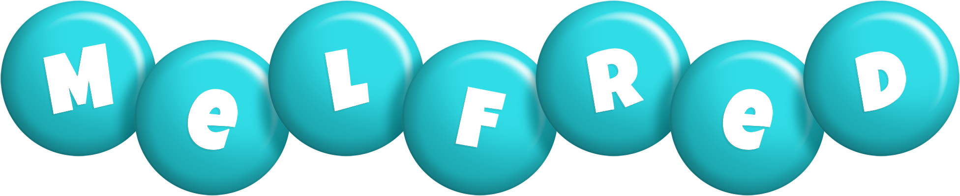 Melfred candy-azur logo