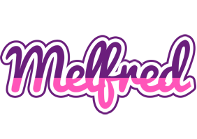 Melfred cheerful logo