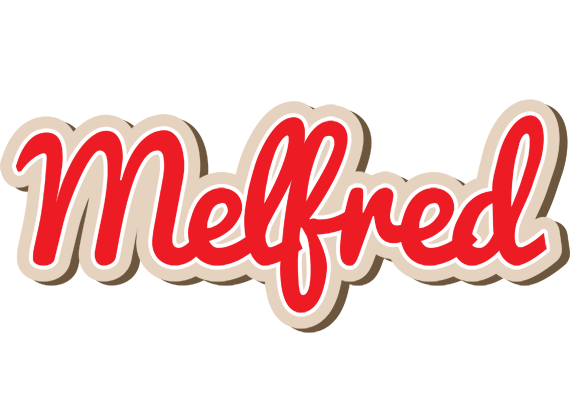 Melfred chocolate logo