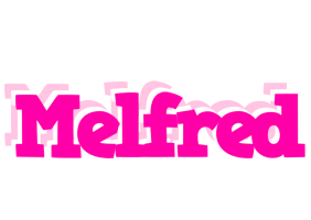 Melfred dancing logo