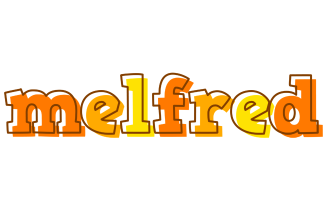 Melfred desert logo