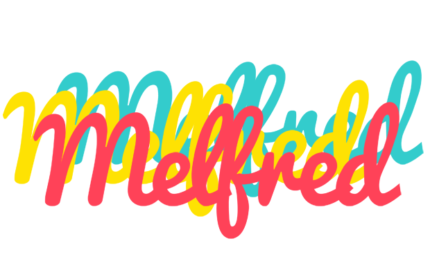 Melfred disco logo